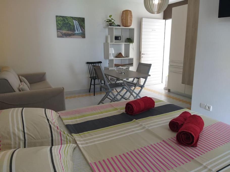 Manganao - Studio De Charme & Acces Plage Saint-Francois  Exterior photo